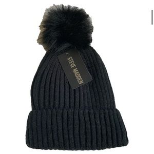 Black Steve Madden Beanie